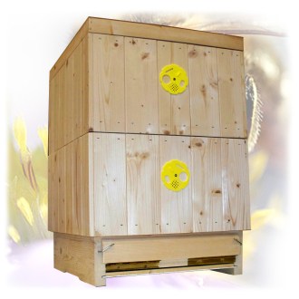 Včelí úl Tachov 39x24 (M) zateplený - 2 nástavky